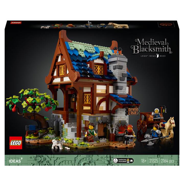 LEGO Ideas Fabbro medievale (21325, Difficile da trovare)