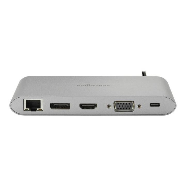 KENSINGTON Stazione d'aggancio UH1440P (DisplayPort, VGA, HDMI Tipo A, 3 x USB 3.2 Gen 1 tipo-A, RJ-45 (LAN), USB di tipo C)