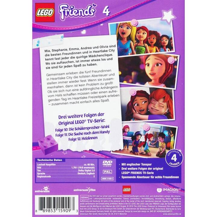 LEGO: Friends - DVD 4 (DE, EN)