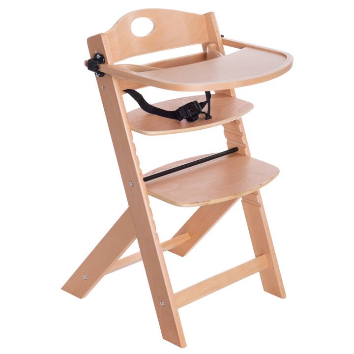BISAL Chaise haute Fynn (Brun)
