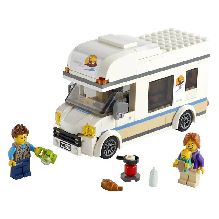 LEGO City Le camping-car de vacances (60283)