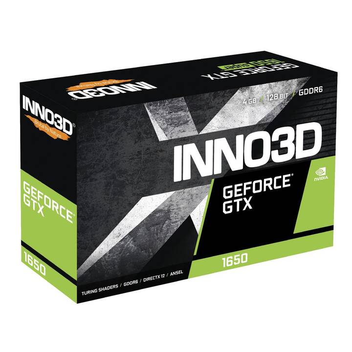 INNO3D Twin X2 OC V3 Nvidia GeForce GTX 1650 (4 Go)