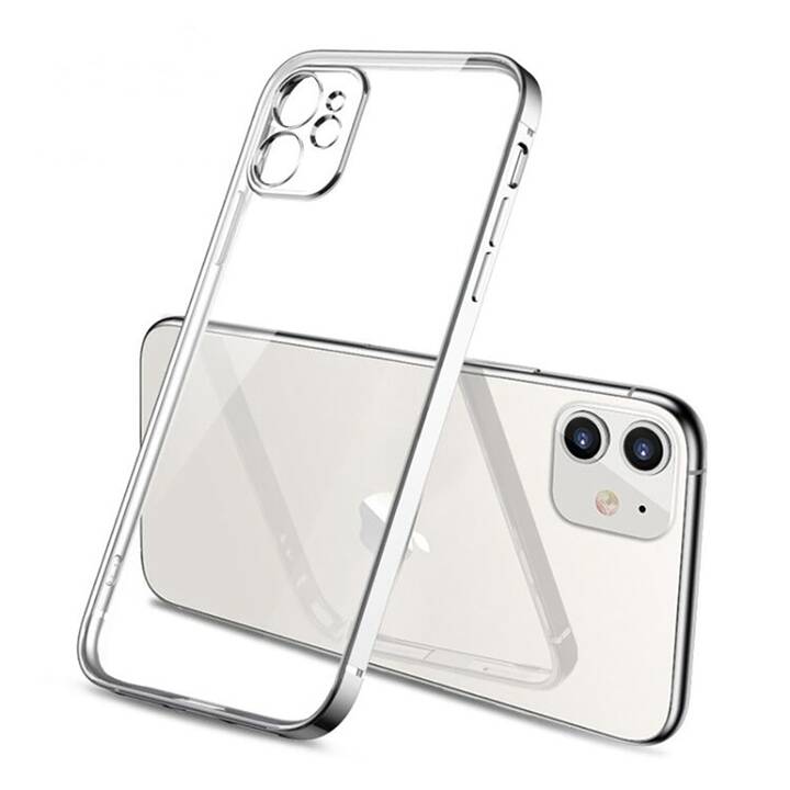EG Coque arrière souple en TPU pour Apple iPhone 11 6.1" (2019) - Argent