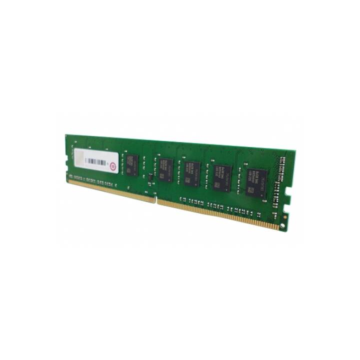 QNAP 4GDR4ECP0-UD-2666 (1 x 4 Go, DDR4-SDRAM 2666 MHz, DIMM 288-Pin)