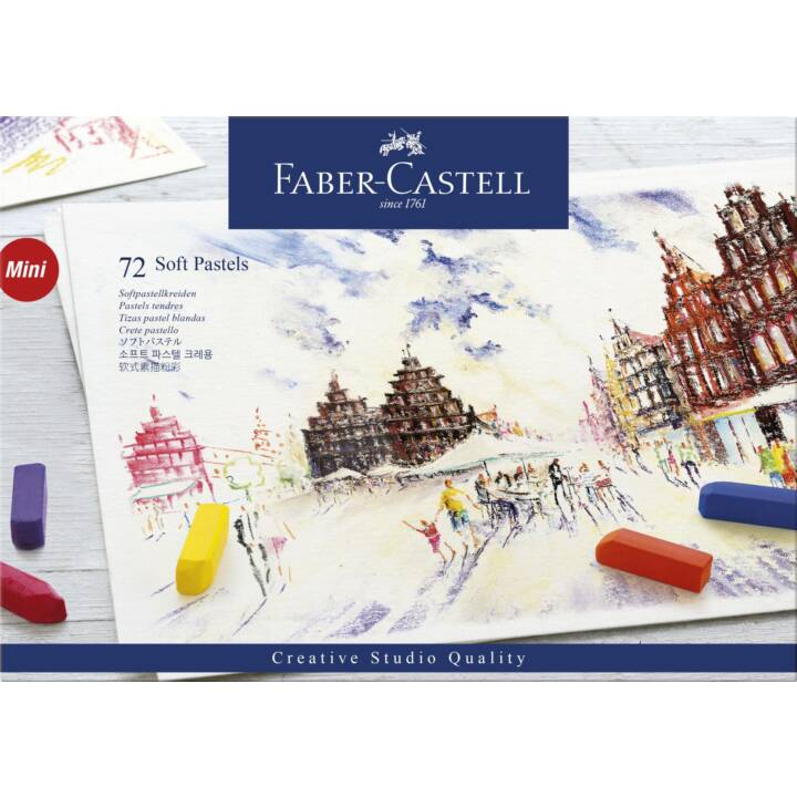 FABER-CASTELL Pastelli di gesso (72 pezzo)