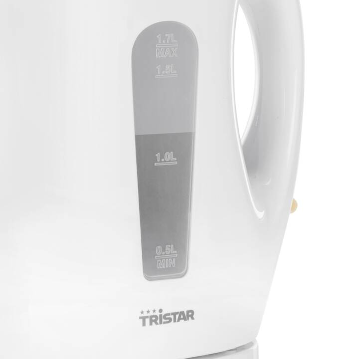 TRISTAR WK-3380 (1.7 l, Plastique, Blanc)