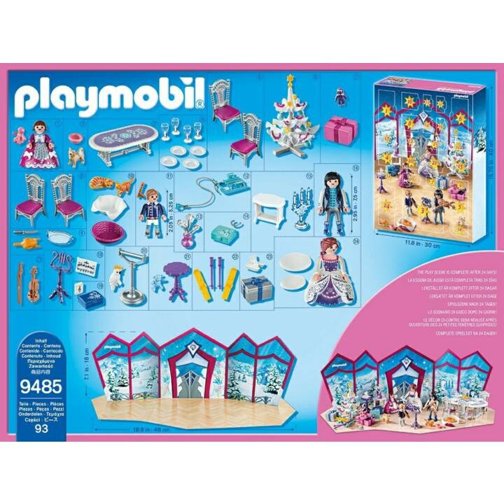 PLAYMOBIL Weihnachten Christmas - Adventskalender Weihnachtsball im Kristallsaal (9485)