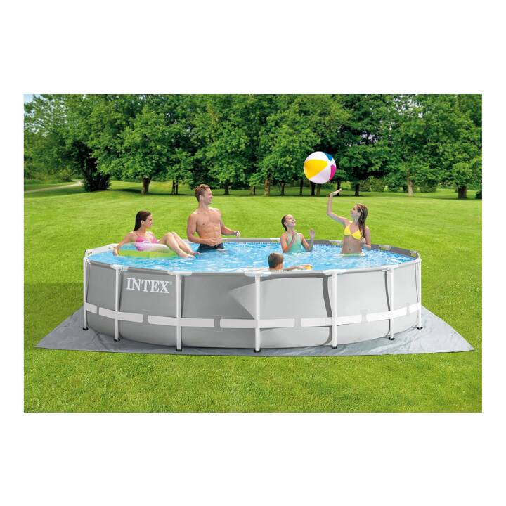 INTEX Stahlrohrpool Prism Frame (457 cm x 107 cm)
