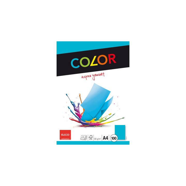 ELCO Carta colorata (100 foglio, A4, 80 g/m2)