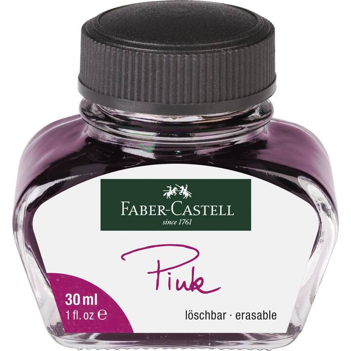 FABER-CASTELL Inchiostro (Rosa, 30 ml)