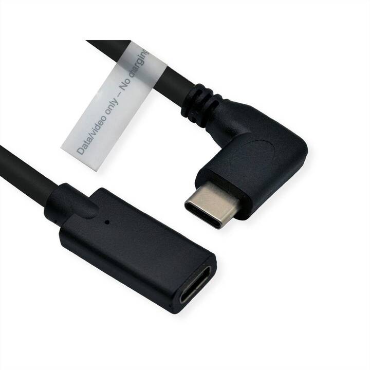 ROLINE Verbindungskabel (USB C, USB Typ-C, 2 m)