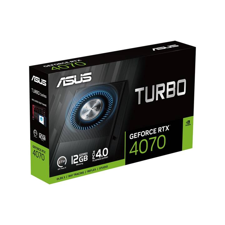 ASUS Turbo 90YV0JR0-M0NA00 Nvidia GeForce RTX 4070 (12 Go)