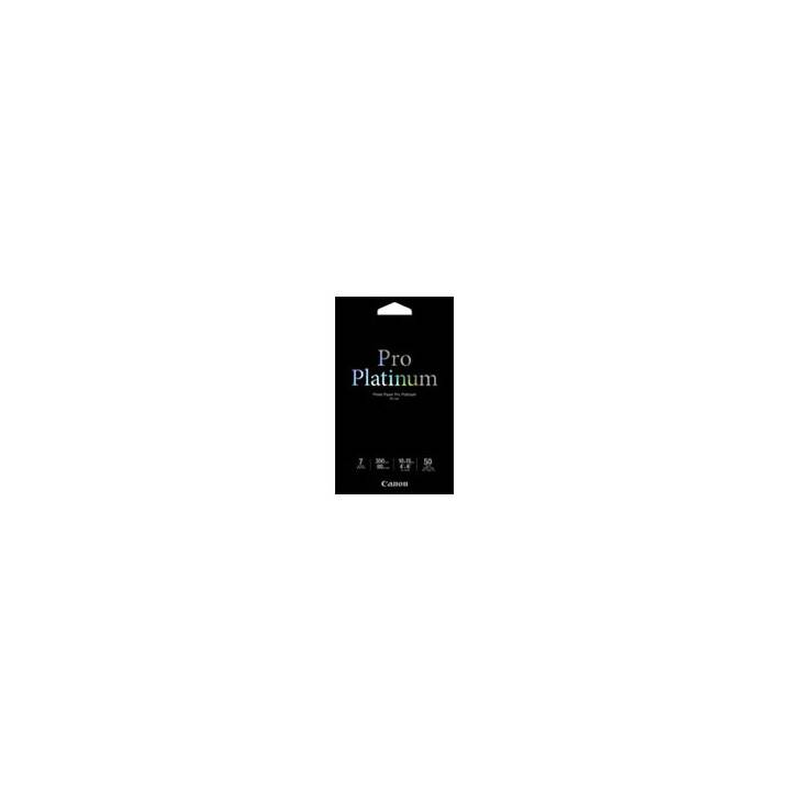 CANON Pro Platinum Fotopapier (50 Blatt, 300 g/m2)