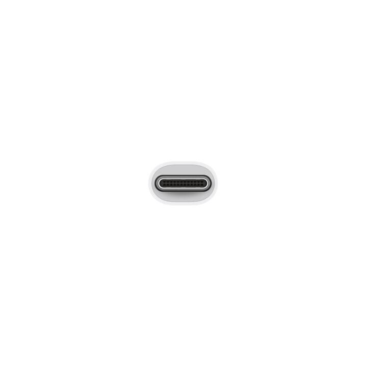 APPLE Adaptateur (USB 2.0 de type C, 15 Pin, USB 2.0 de type C, VGA)
