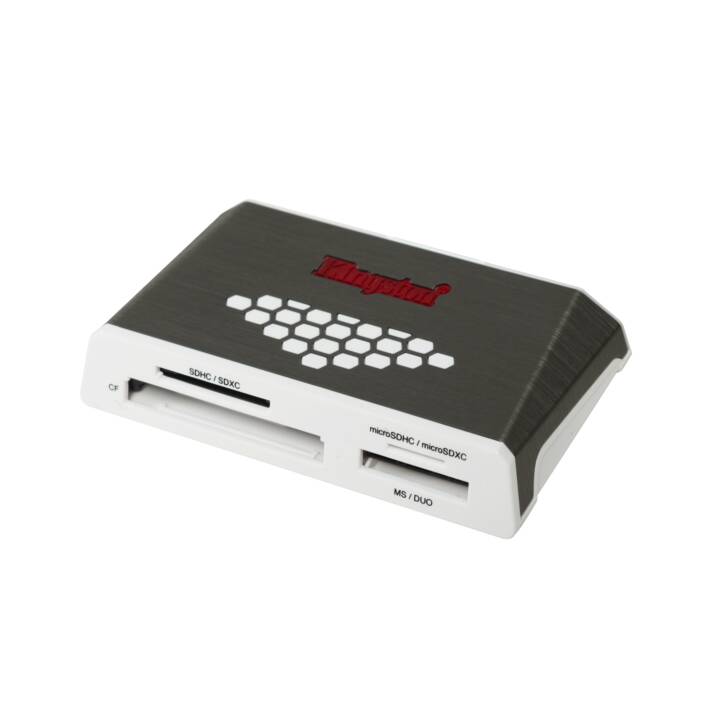 KINGSTON Lecteur de cartes externe FCR-HS4 USB3 USB3 Lecteur de médias haute vitesse 4