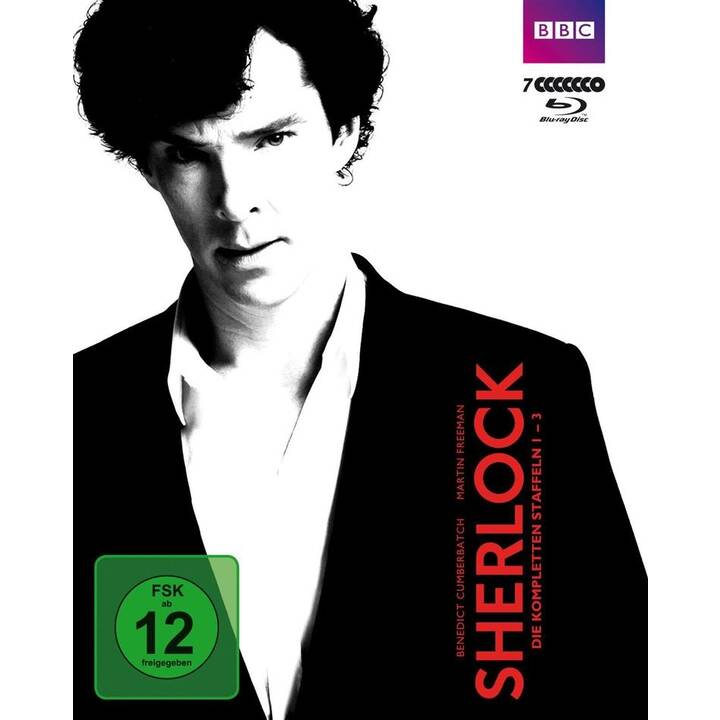 Sherlock Saison 1 - 3 (BBC, DE, EN)