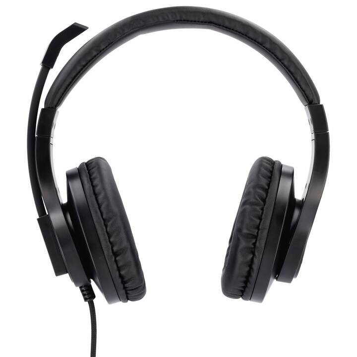 HAMA Office Headset HS-P350 (Over-Ear, Schwarz)