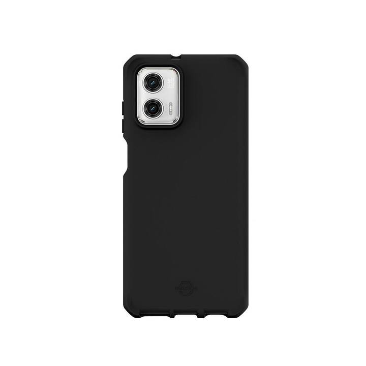 MOBILIS Backcover (Motorola Moto G73, Schwarz)