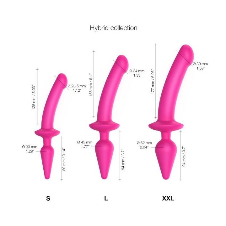 STRAP-ON-ME Switch Plug-In Dildo anale