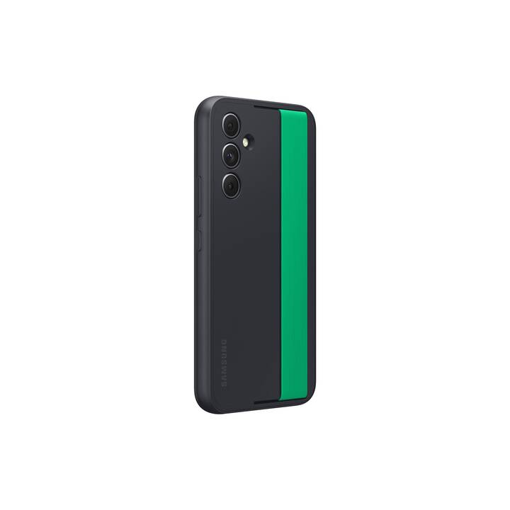 SAMSUNG Backcover Haze Grip Case (Galaxy A54 5G, Schwarz, Grün)