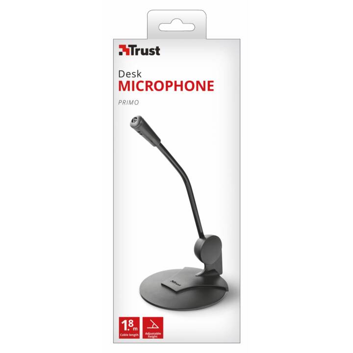 TRUST Primo Desk Microphone de table (Black)