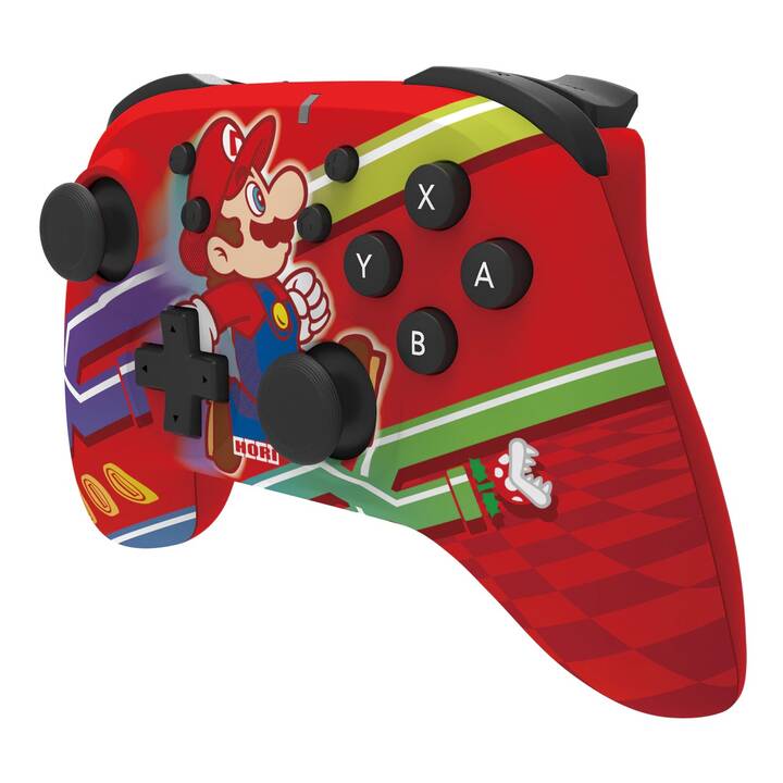 HORI Wireless Horipad Super Mario Manette (Multicolore, Rouge)