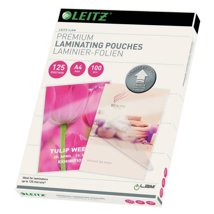 LEITZ Pouches di plastificazione (A4, 125 µm, 100 pièce)