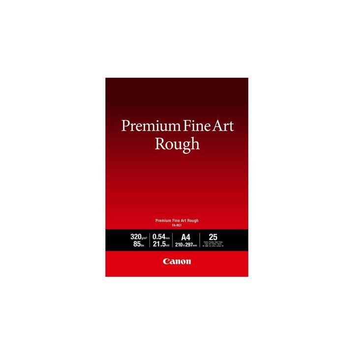 CANON Premium Fine Art Papier photo (25 feuille, A4, 320 g/m2)