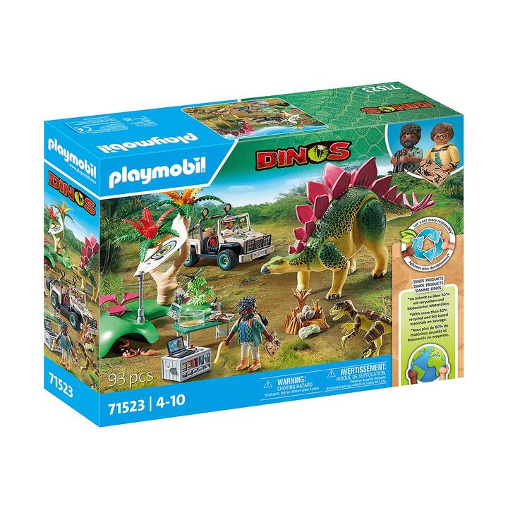 PLAYMOBIL Camp d'exploration Dinos (71523)