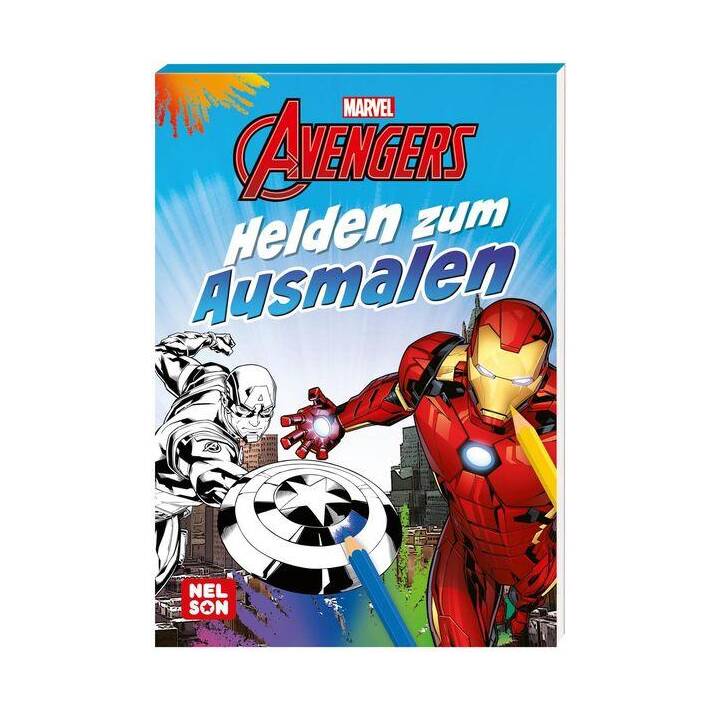Marvel Avengers: Helden zum Ausmalen