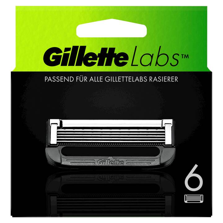 GILLETTE Rasierklinge Labs (6 Stück)