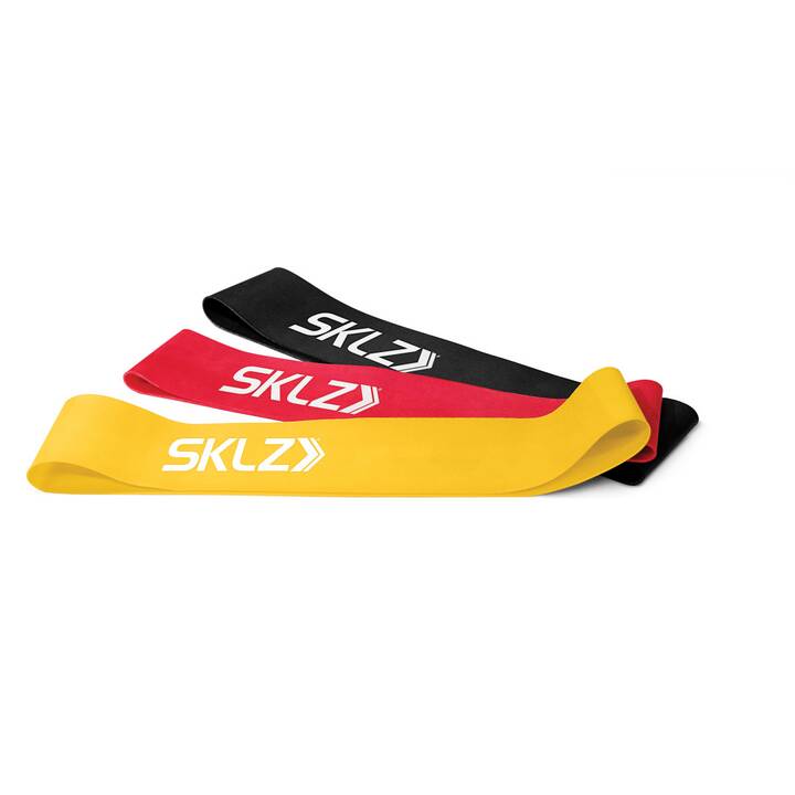 SKLZ Elastici da fitness 0500/APD-MBD01-02 (Rosso, Nero, Giallo)