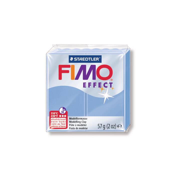 FIMO Pâte à modeler Effect (57 g, Bleu)