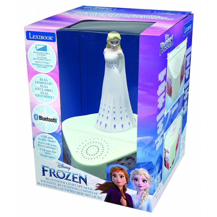 LEXIBOOK Disney Frozen Light Speaker (Multicolore)