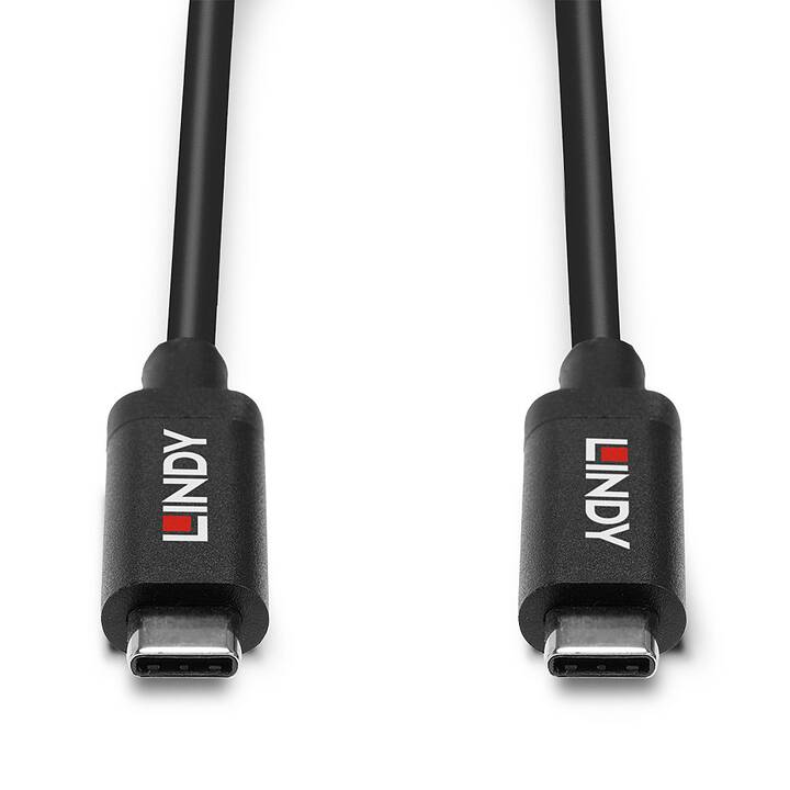 LINDY 43308 USB-Kabel (USB 3.1 Gen 2, USB 3.1 Typ-C, 5 m)