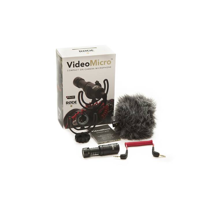 ROADSTAR VideoMicro Microfono (Nero)