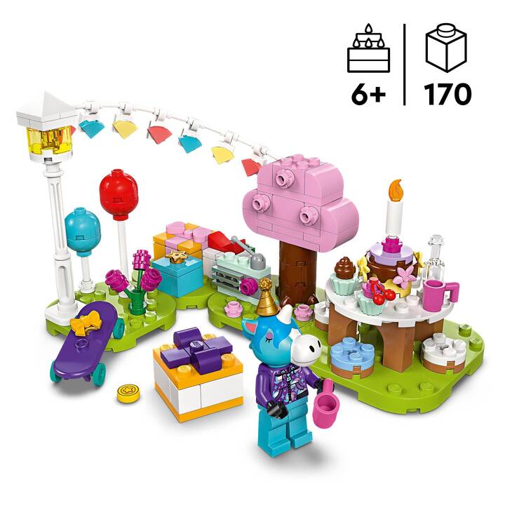 LEGO Animal Crossing Festa di compleanno di Giuliano (77046)