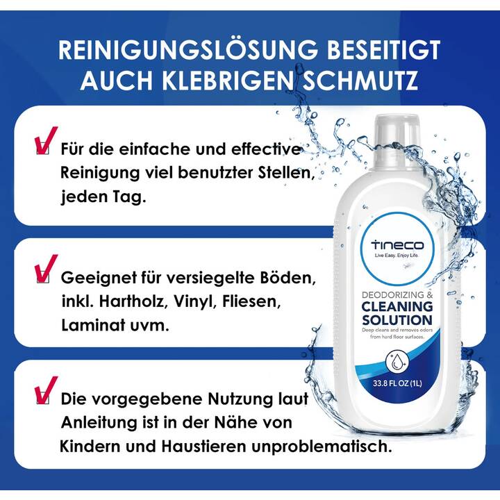 TINECO Detergenti per pavimento (1000 ml)