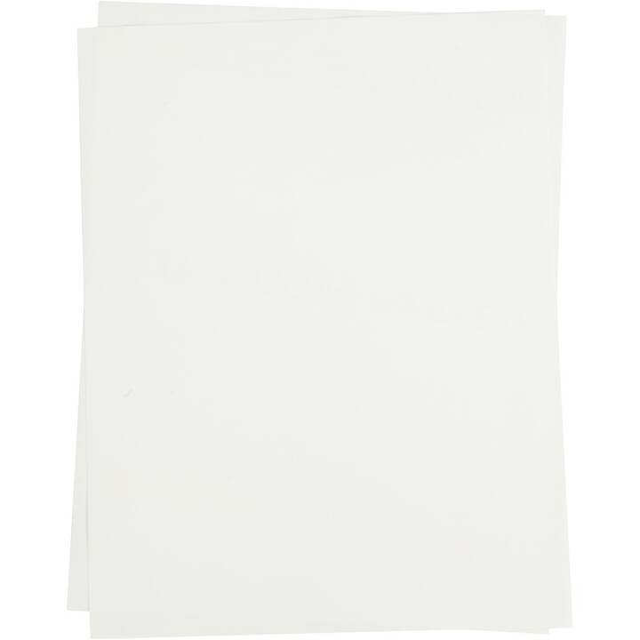 CREATIV COMPANY Pelicolle adesive (21.5 cm x 28 cm, Bianco)