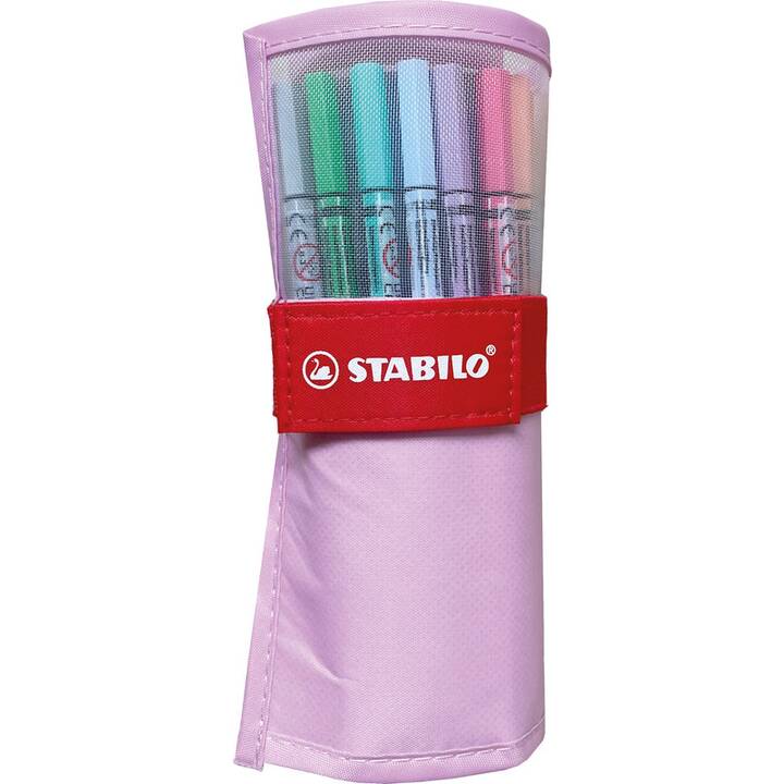 STABILO Filzstift (Pastellrosa, 25 Stück)