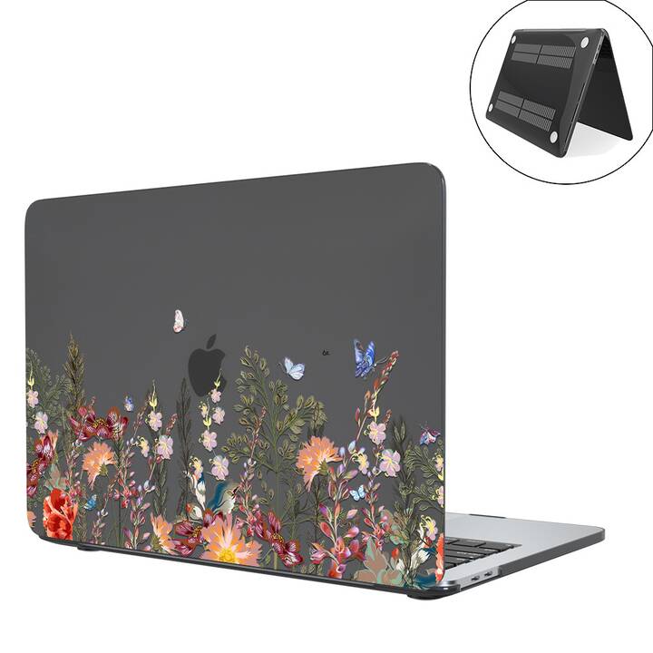 EG Hülle für MacBook Pro 13" (2019) - Bunt - Blumen