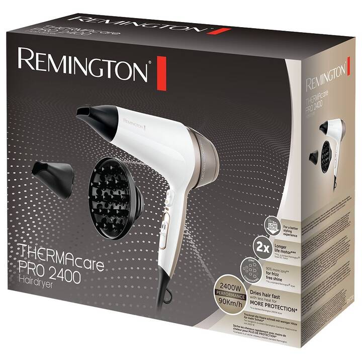 REMINGTON D5720 Thermacare (2200 W, Weiss, Bronze)