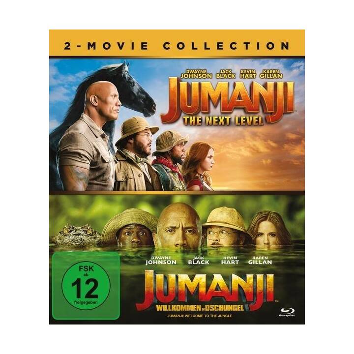 Jumanji - The Next Level / Jumanji - Willkommen im Dschungel - 2-Movie Collection (DE)