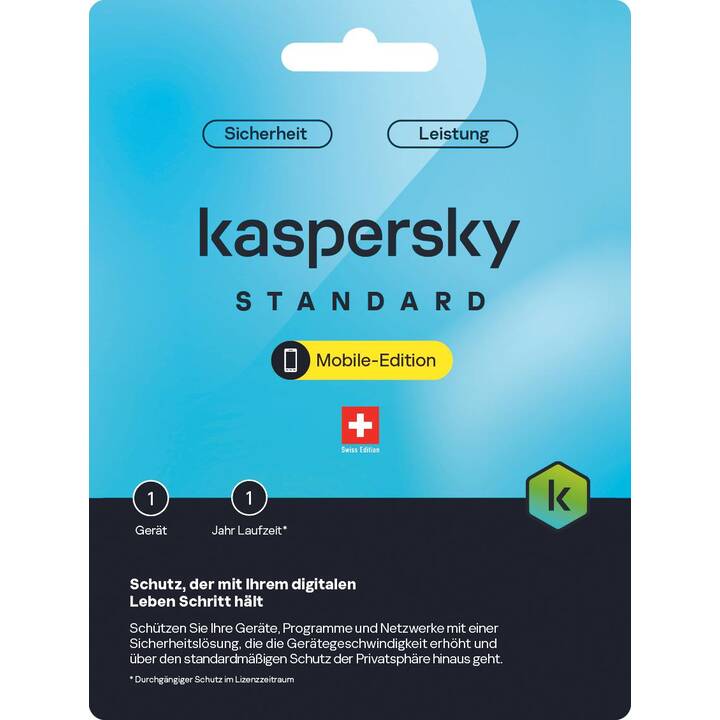 KASPERSKY LAB Standard Mobile-Edition (Licence, 1x, 12 Mois, Allemand)