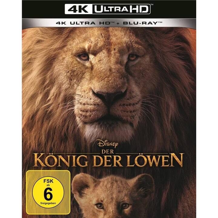 Der König der Löwen (4K Ultra HD, EN, DE)