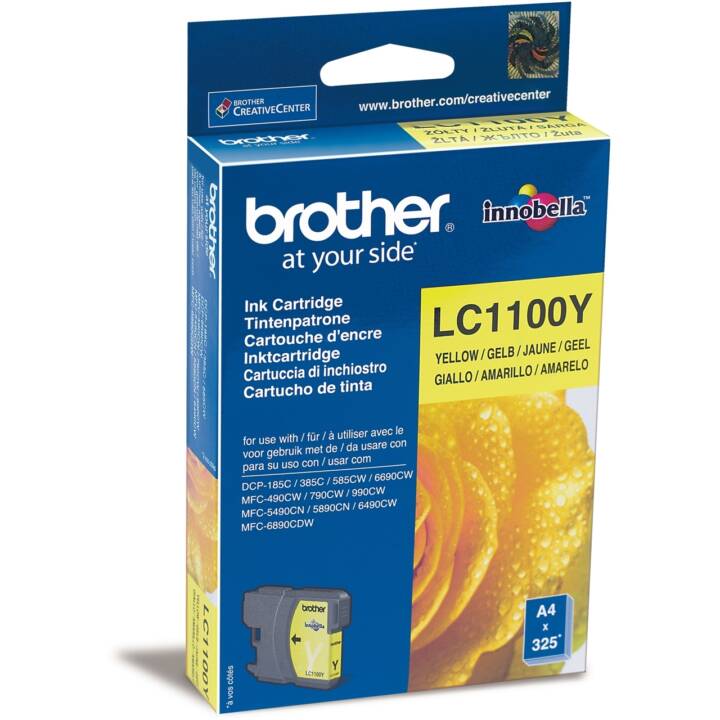 BROTHER LC1100Y (Jaune, 1 pièce)