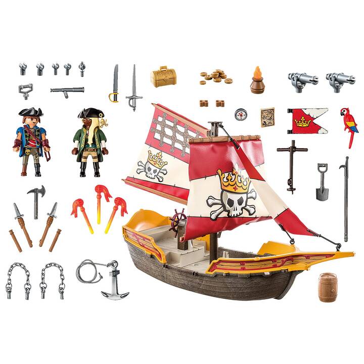 PLAYMOBIL Pirates Kleines Piratenschiff (71418)