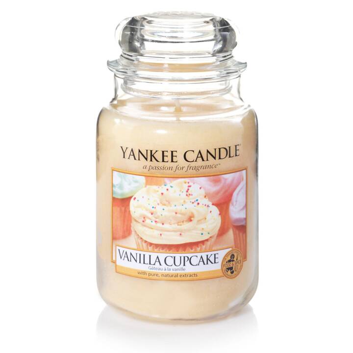 YANKEE CANDLE Bougie parfumée Vanilla Cupcake