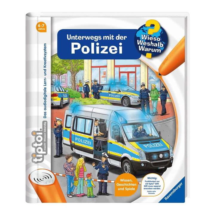 TIPTOI Unterwegs mit der Polizei Lernbuch (DE)