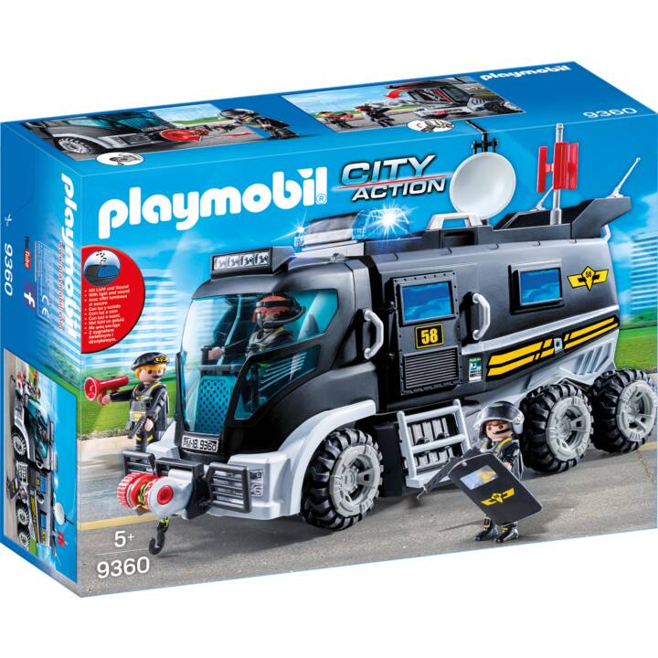 PLAYMOBIL City Action Veicolo Unità Speciale con luci e suoni (9360)